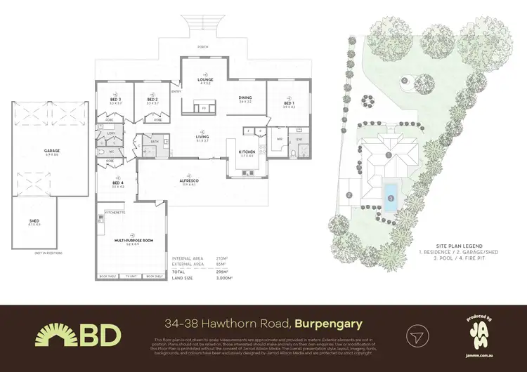 Floorplan of Homely house listing, 34-38 Hawthorn Road, Burpengary QLD 4505