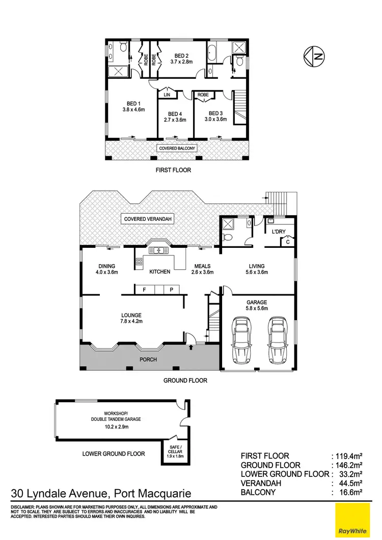 Floorplan of Homely house listing, 30 Lyndale Avenue, Port Macquarie NSW 2444