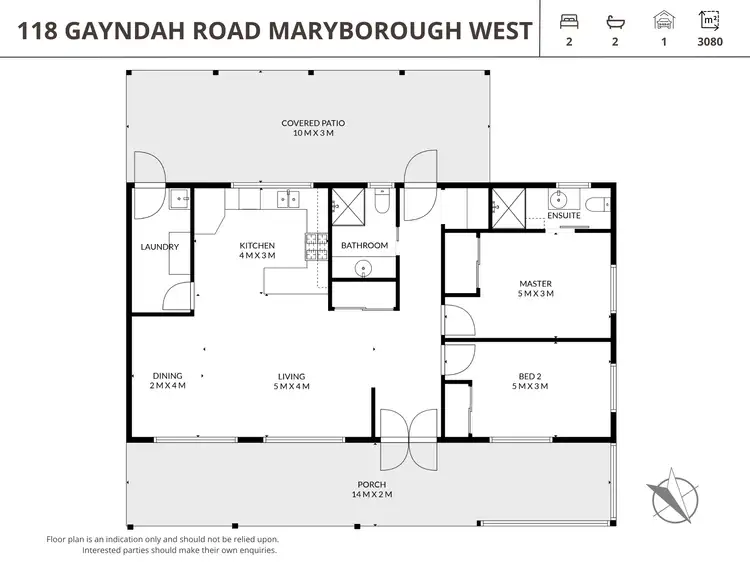 Floorplan of Homely house listing, 118 Gayndah Road, Maryborough West QLD 4650