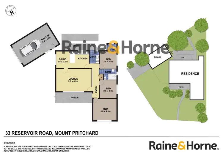 Floorplan of Homely house listing, 33 Reservoir Road, Mount Pritchard NSW 2170