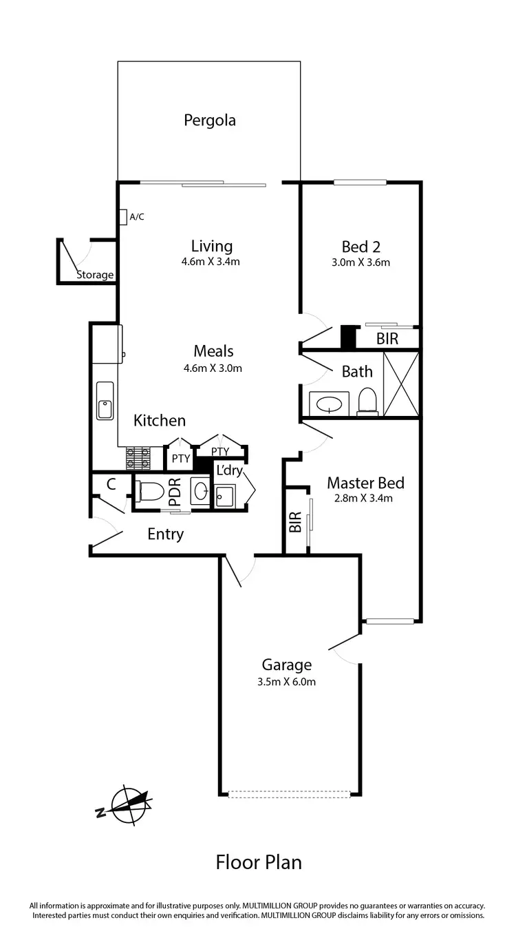 Floorplan of Homely unit listing, 31/19 Peppertree Street, Keysborough VIC 3173