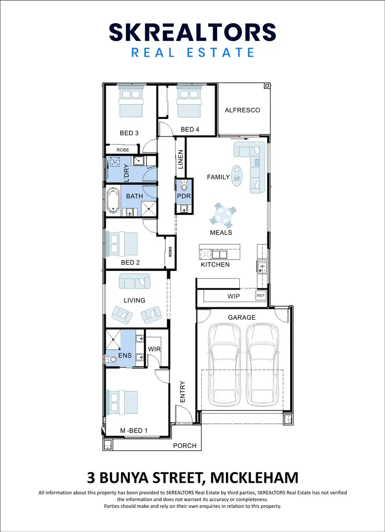 Floorplan of Homely house listing, 3 Bunya Street, Mickleham VIC 3064