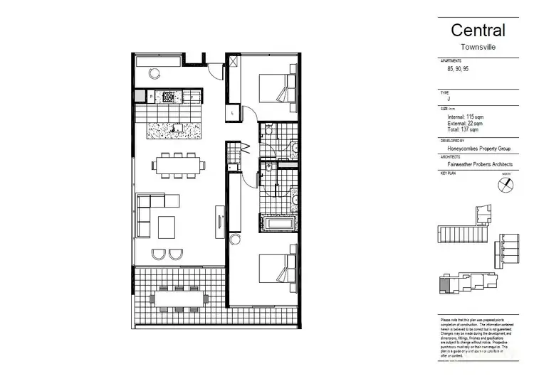 Floorplan of Homely unit listing, 95/4 Aplin Street, Townsville City QLD 4810