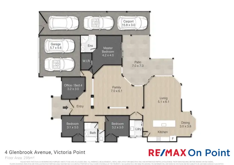 Floorplan of Homely house listing, 4 Glenbrook Avenue, Victoria Point QLD 4165
