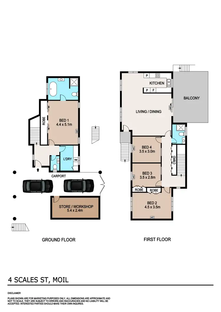Floorplan of Homely house listing, 4 Scales Street, Moil NT 810