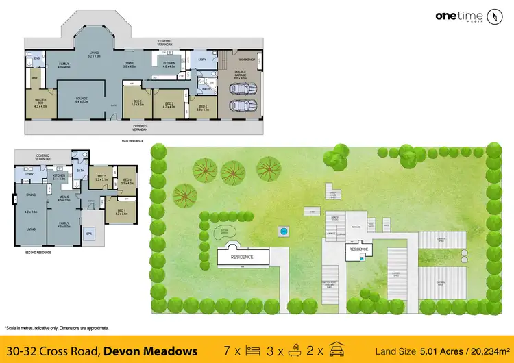 Floorplan of Homely house listing, 30-32 Cross Road, Devon Meadows VIC 3977