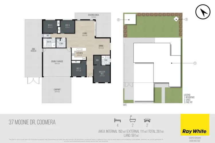 Floorplan of Homely house listing, 37 Moonie Drive, Coomera QLD 4209