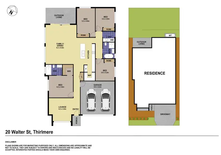 Floorplan of Homely house listing, 20 Walter Street, Thirlmere NSW 2572