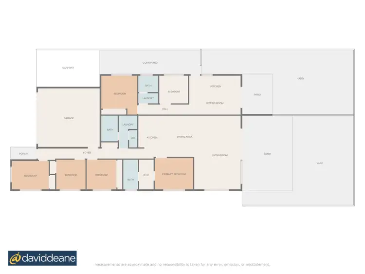 Floorplan of Homely semi-detached listing, 32 Rogers Road, Clontarf QLD 4019