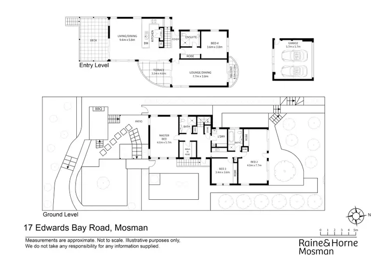 Floorplan of Homely house listing, 17 Edwards Bay Road, Mosman NSW 2088