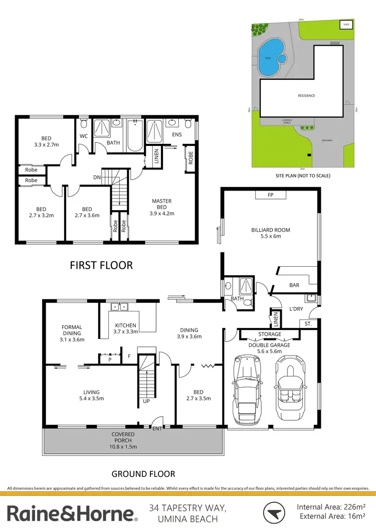 Floorplan of Homely house listing, 34 Tapestry Way, Umina Beach NSW 2257