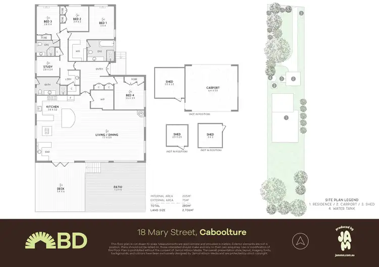 Floorplan of Homely house listing, 18 Mary Street, Caboolture QLD 4510