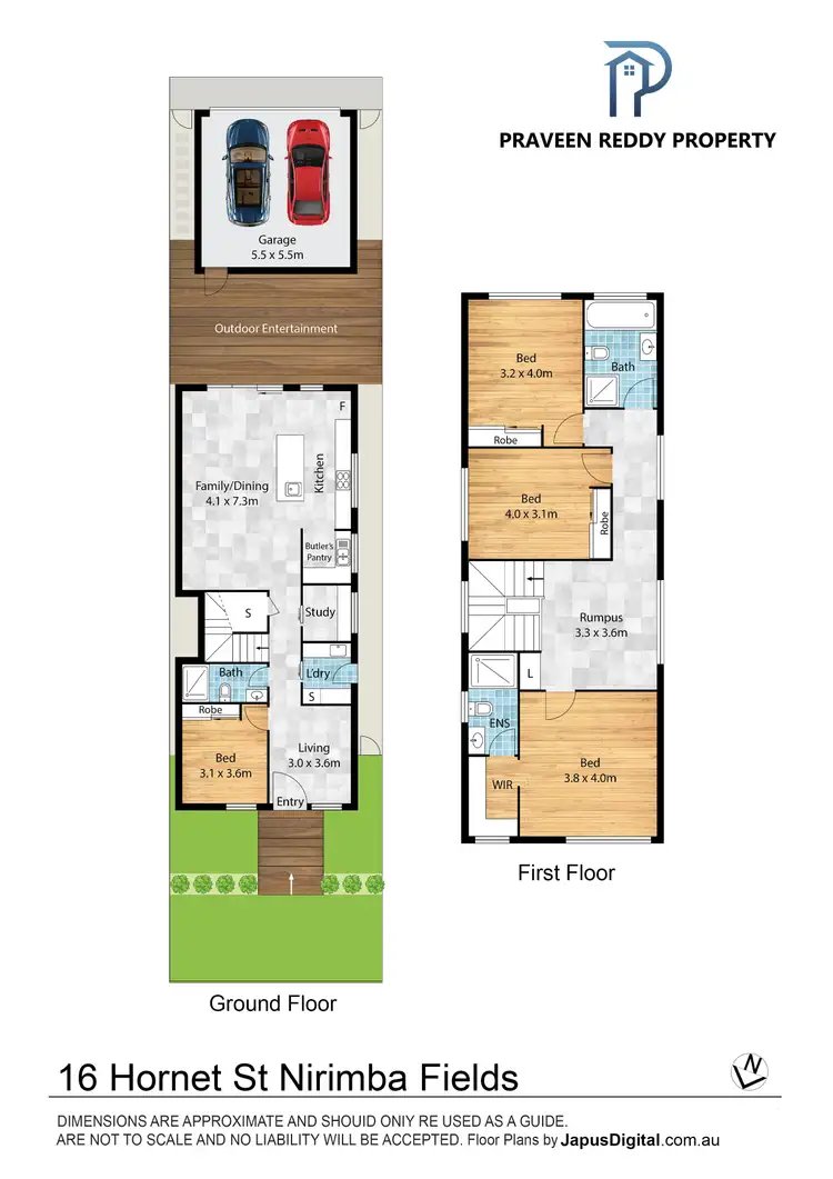 Floorplan of Homely house listing, 16 Hornet Street (NIRIMBA FIELDS), Schofields NSW 2762