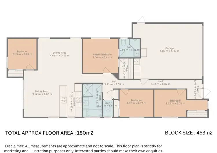 Floorplan of Homely house listing, 19 Bishampton Circuit, Logan Reserve QLD 4133