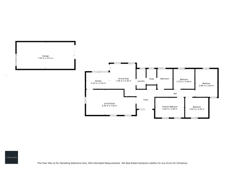 Floorplan of Homely house listing, 19 Howard Crescent, Wangaratta VIC 3677