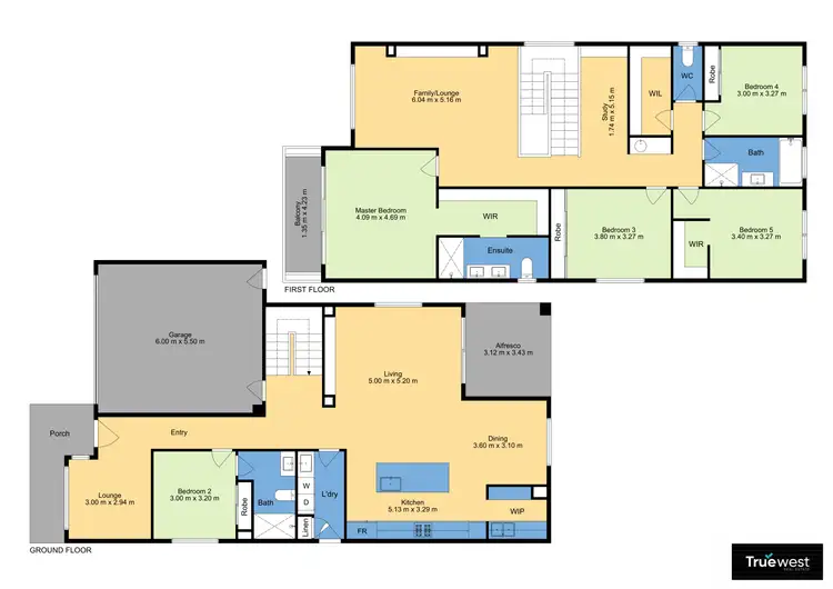 Floorplan of Homely house listing, 13 Jernigan Road, Tarneit VIC 3029