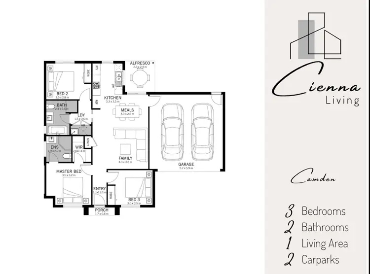 Floorplan of Homely house listing, 62 Barilla Avenue, Munno Para Downs SA 5115