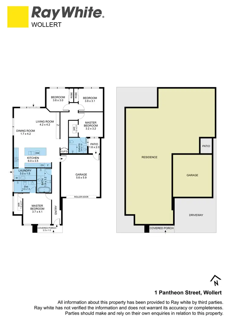 Floorplan of Homely house listing, 1 Pantheon Street, Wollert VIC 3750