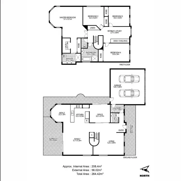 Floorplan of Homely house listing, 26 Hereford Crescent, Carindale QLD 4152