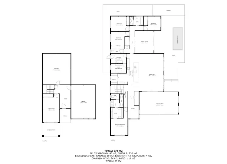 Floorplan of Homely house listing, 35 Clarendon Avenue, Wodonga VIC 3690