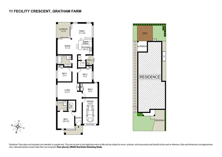 Floorplan of Homely house listing, 11 Felicity Crescent (Grantham Farm), Riverstone NSW 2765