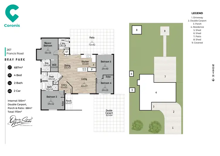 Floorplan of Homely house listing, 267 Francis Road, Bray Park QLD 4500
