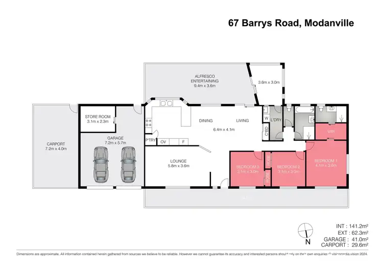 Floorplan of Homely house listing, 67 Barrys Road, Modanville NSW 2480