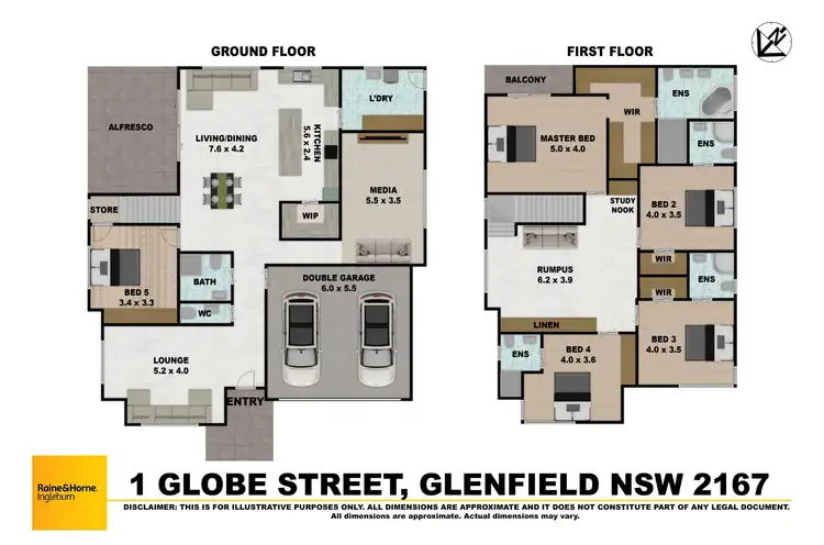 Floorplan of Homely house listing, 1 Globe Street, Glenfield NSW 2167