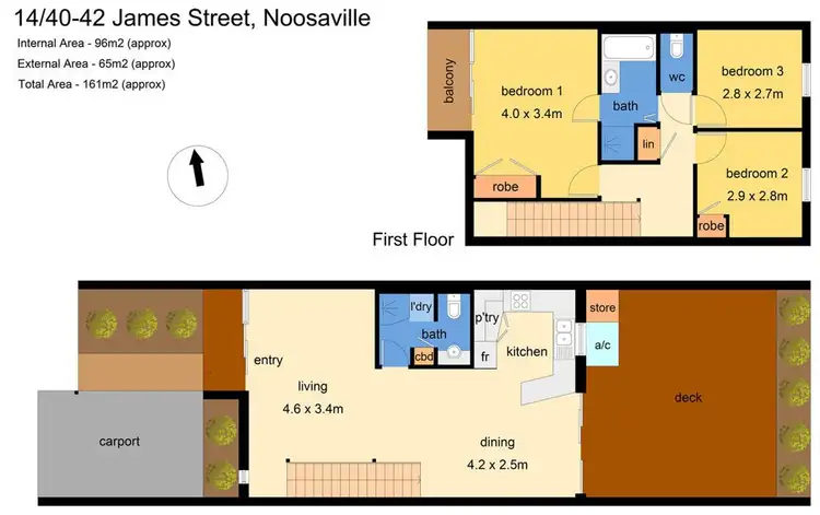 Floorplan of Homely house listing, 14/40-42 James Street, Noosaville QLD 4566