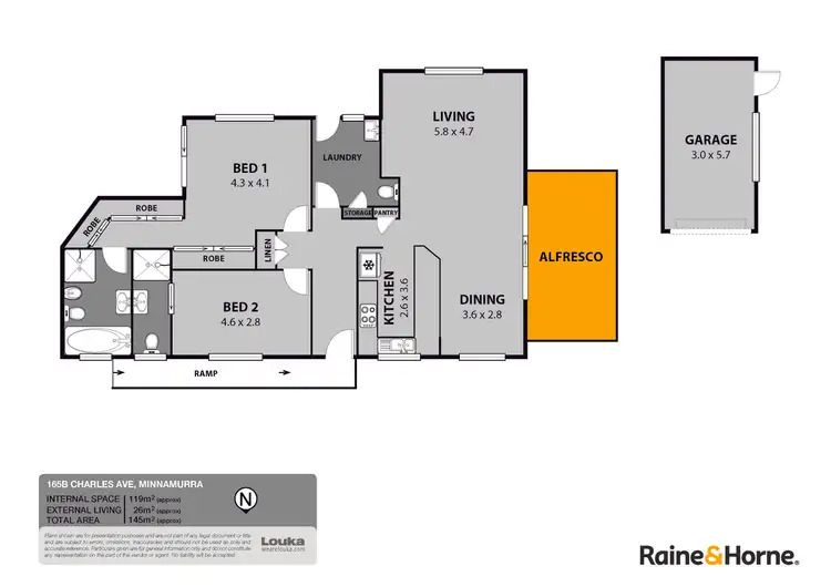 Floorplan of Homely house listing, 165B Charles Avenue, Minnamurra NSW 2533