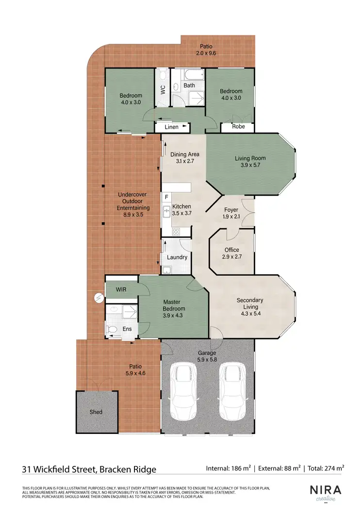 Floorplan of Homely house listing, 31 Wickfield Street, Bracken Ridge QLD 4017