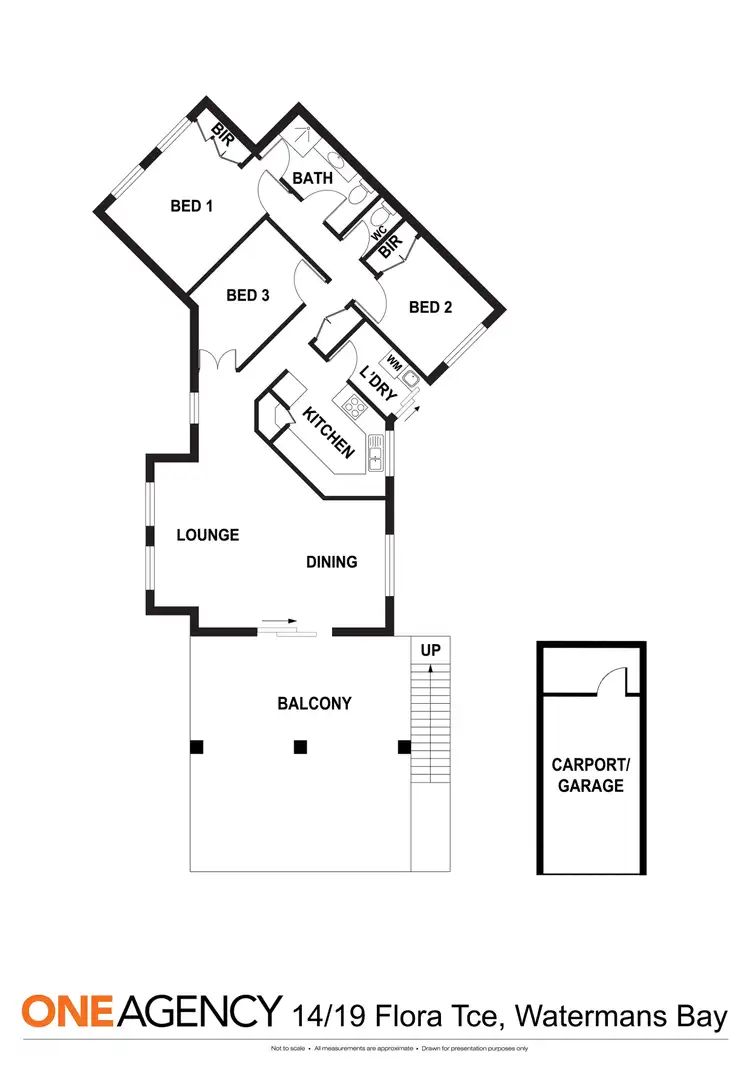 Floorplan of Homely house listing, 14/19 Flora Terrace, Watermans Bay WA 6020