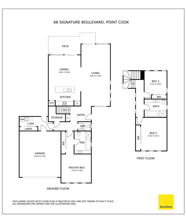 Floorplan of Homely house listing, 68 Signature Boulevard, Sanctuary Lakes VIC 3030