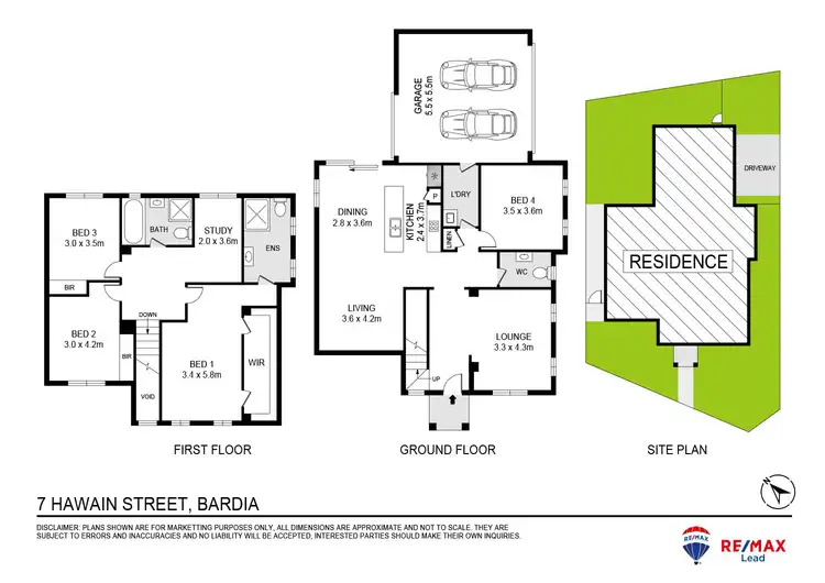 Floorplan of Homely house listing, 7 Hawain Street, Bardia NSW 2565