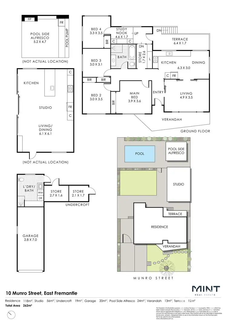 Floorplan of Homely house listing, 10 Munro Street, East Fremantle WA 6158