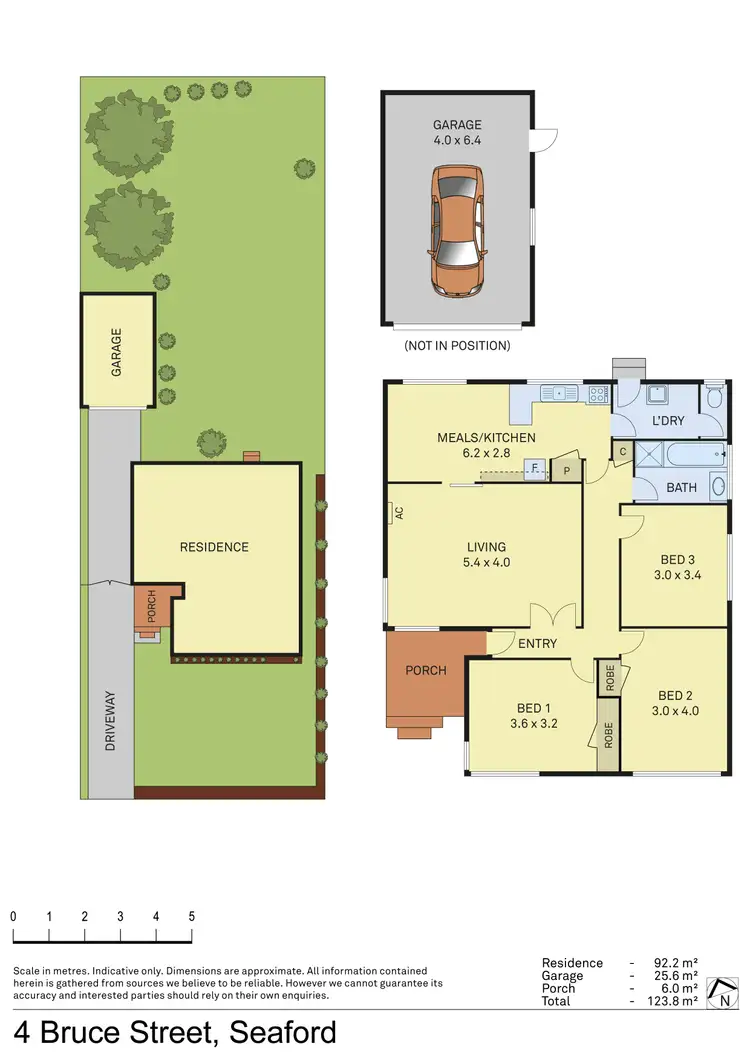 Floorplan of Homely house listing, 4 Bruce Street, Seaford VIC 3198