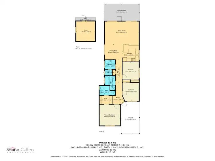 Floorplan of Homely house listing, 20b Wychitella Place, South Kalgoorlie WA 6430