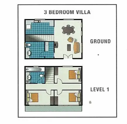 Floorplan of Homely apartment listing, 1/121-137 Port Douglas Road, Port Douglas QLD 4877