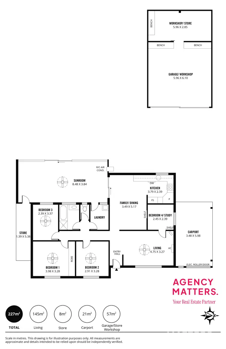 Floorplan of Homely house listing, 501 Commercial Road, Moana SA 5169