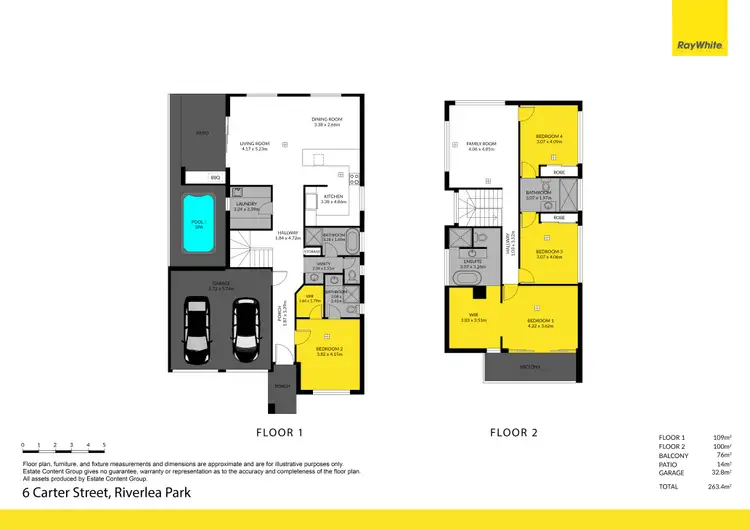Floorplan of Homely house listing, 6 Carter Street, Riverlea Park SA 5120