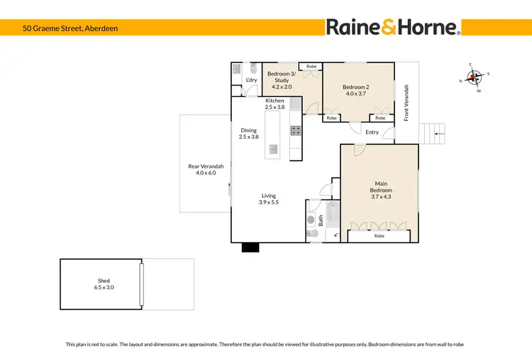 Floorplan of Homely house listing, 50 Graeme Street, Aberdeen NSW 2336