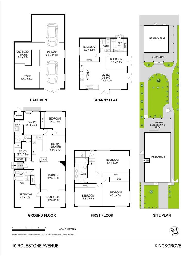 Floorplan of Homely house listing, 10 Rolestone Avenue, Kingsgrove NSW 2208