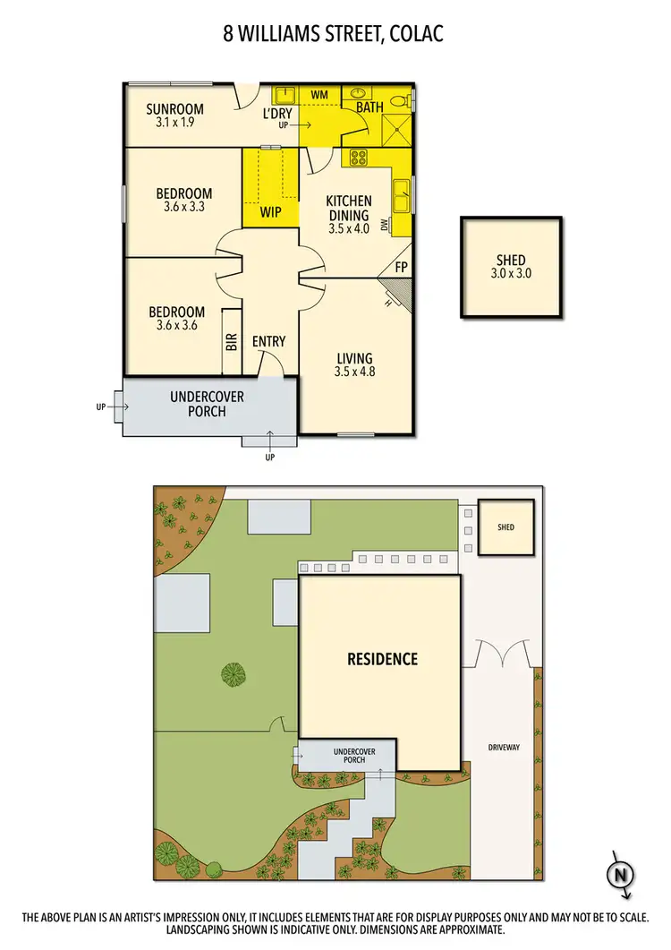 Floorplan of Homely house listing, 8 William Street, Colac VIC 3250