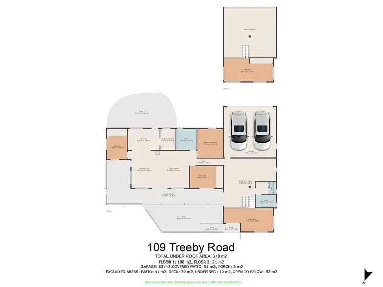 Floorplan of Homely rural property listing, 109 Treeby Road, Wilsons Pocket QLD 4570