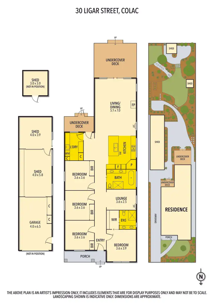 Floorplan of Homely house listing, 30 Ligar Street, Colac VIC 3250