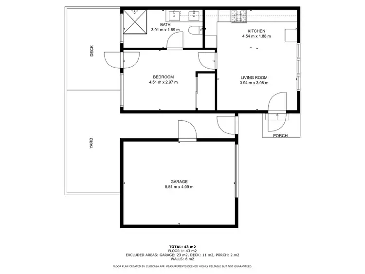 Floorplan of Homely unit listing, 5/451 Ainslie Avenue, Lavington NSW 2641