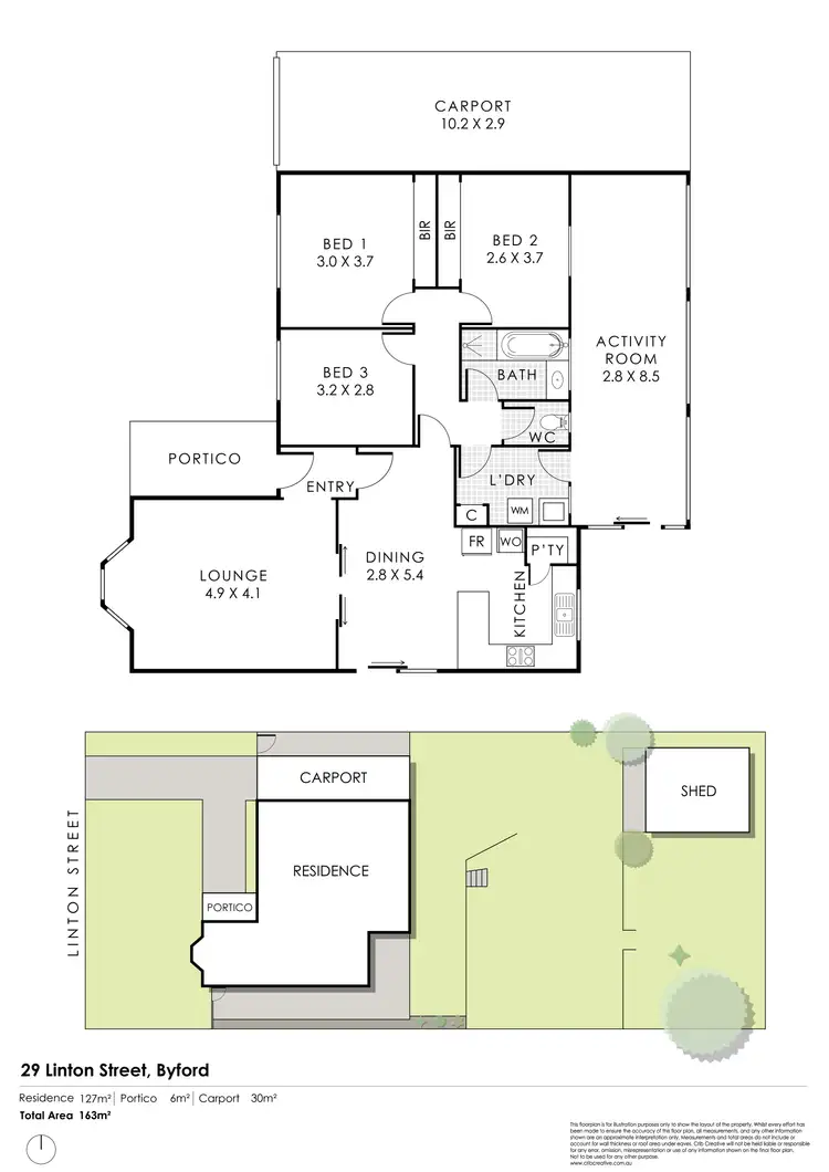 Floorplan of Homely house listing, 29 Linton Street, Byford WA 6122