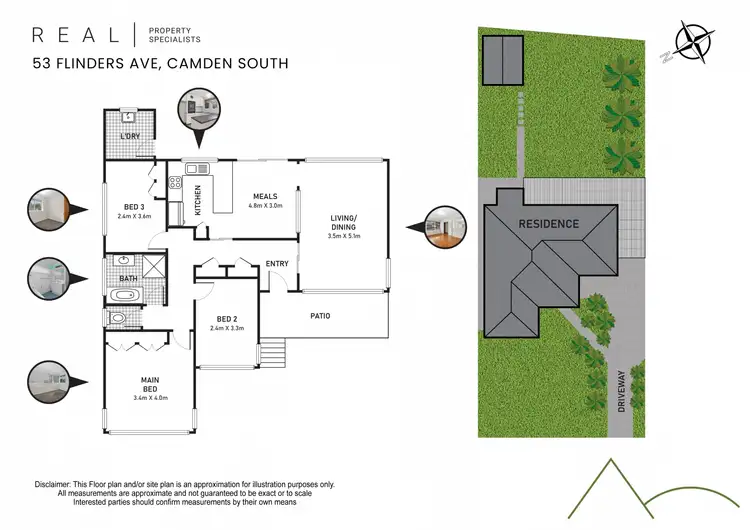 Floorplan of Homely house listing, 53 Flinders Avenue, Camden South NSW 2570