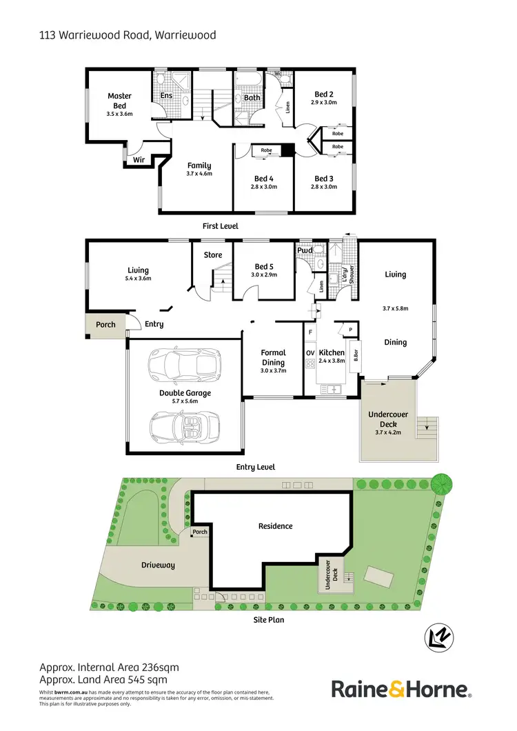 Floorplan of Homely house listing, 113 Warriewood Road, Warriewood NSW 2102