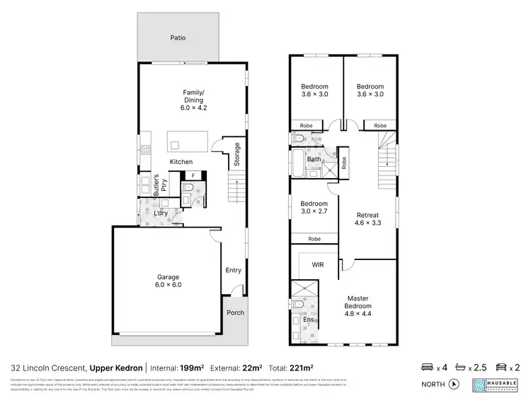 Floorplan of Homely house listing, 32 Lincoln Crescent, Upper Kedron QLD 4055